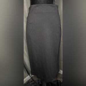Vince Camuto Classic Black Midi Skirt